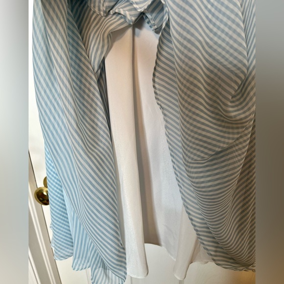 NWT Guess blue and white striped dress - Picture 7 of 10